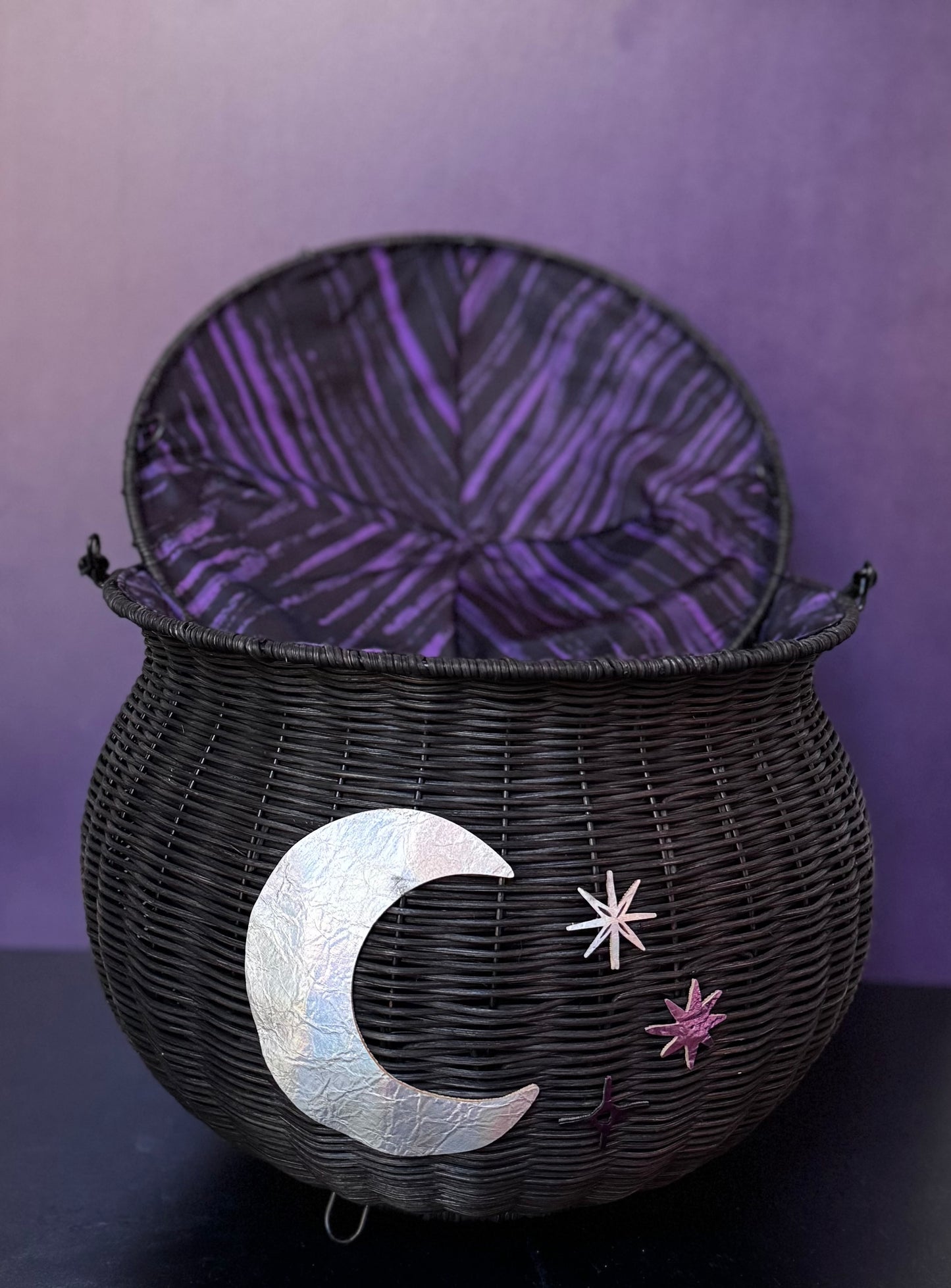 The Midnight Spell Large Cauldron Basket – Practical Magic Inspired