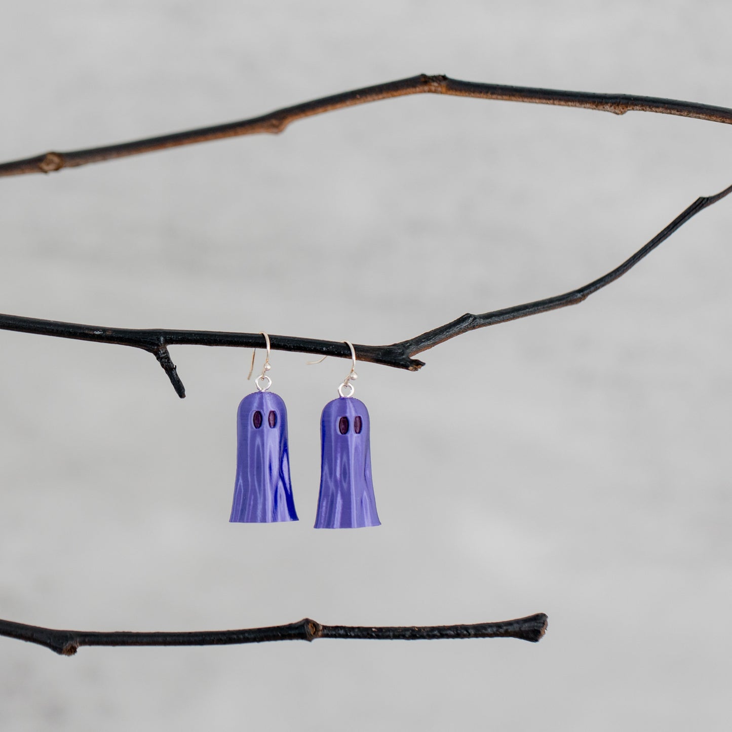 Piper the Poltergeist Ghost Earrings