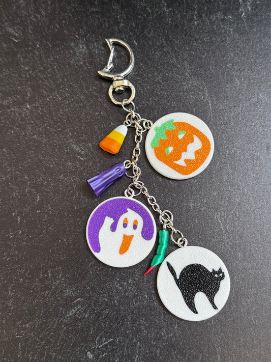 Cozy Cookie Trio Keychain