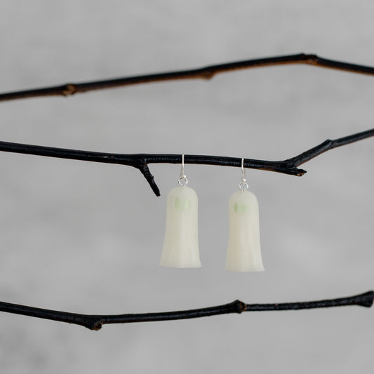 Ghoulish Glow Ghost Earrings