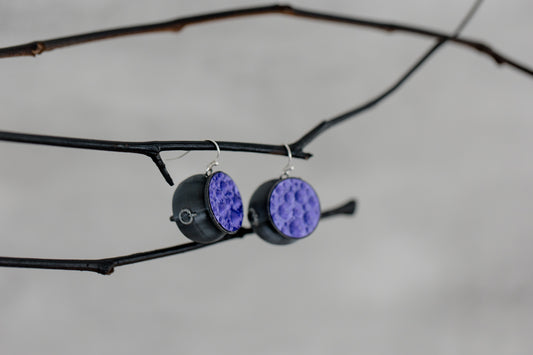 Toil & Trouble Earrings - Purple Bubbles