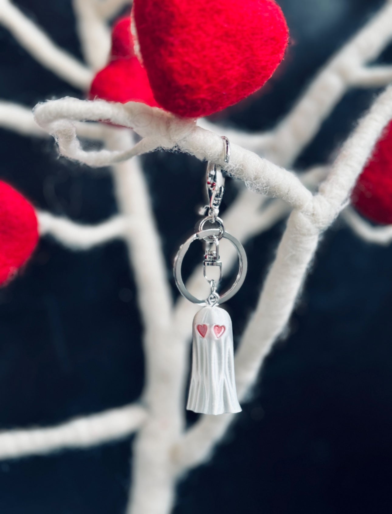 ‘No Friend Left Ghosted’: Ghost Purse Charm/Keychain