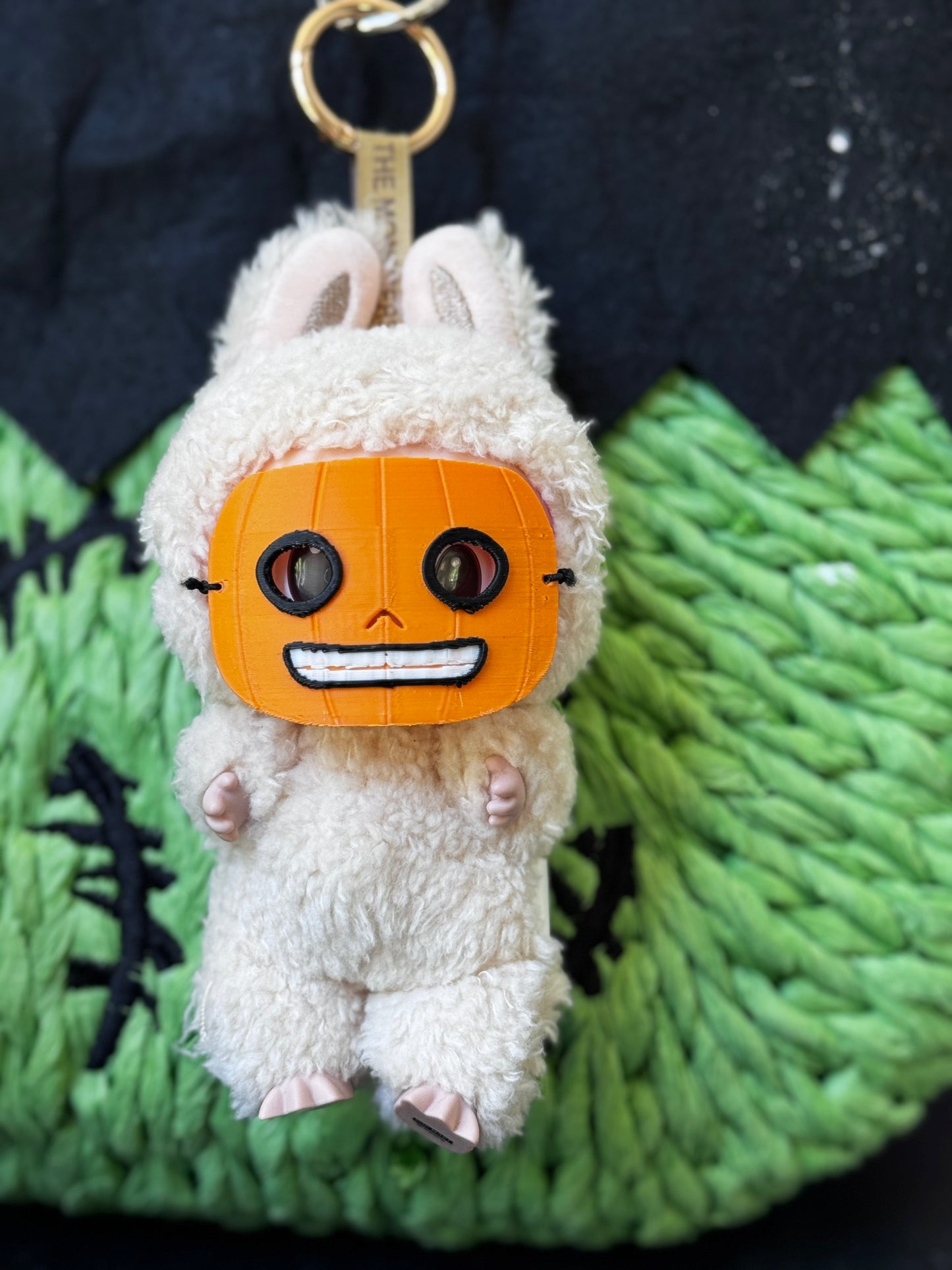 Labubu Over the Garden Wall Pumpkin Mask
