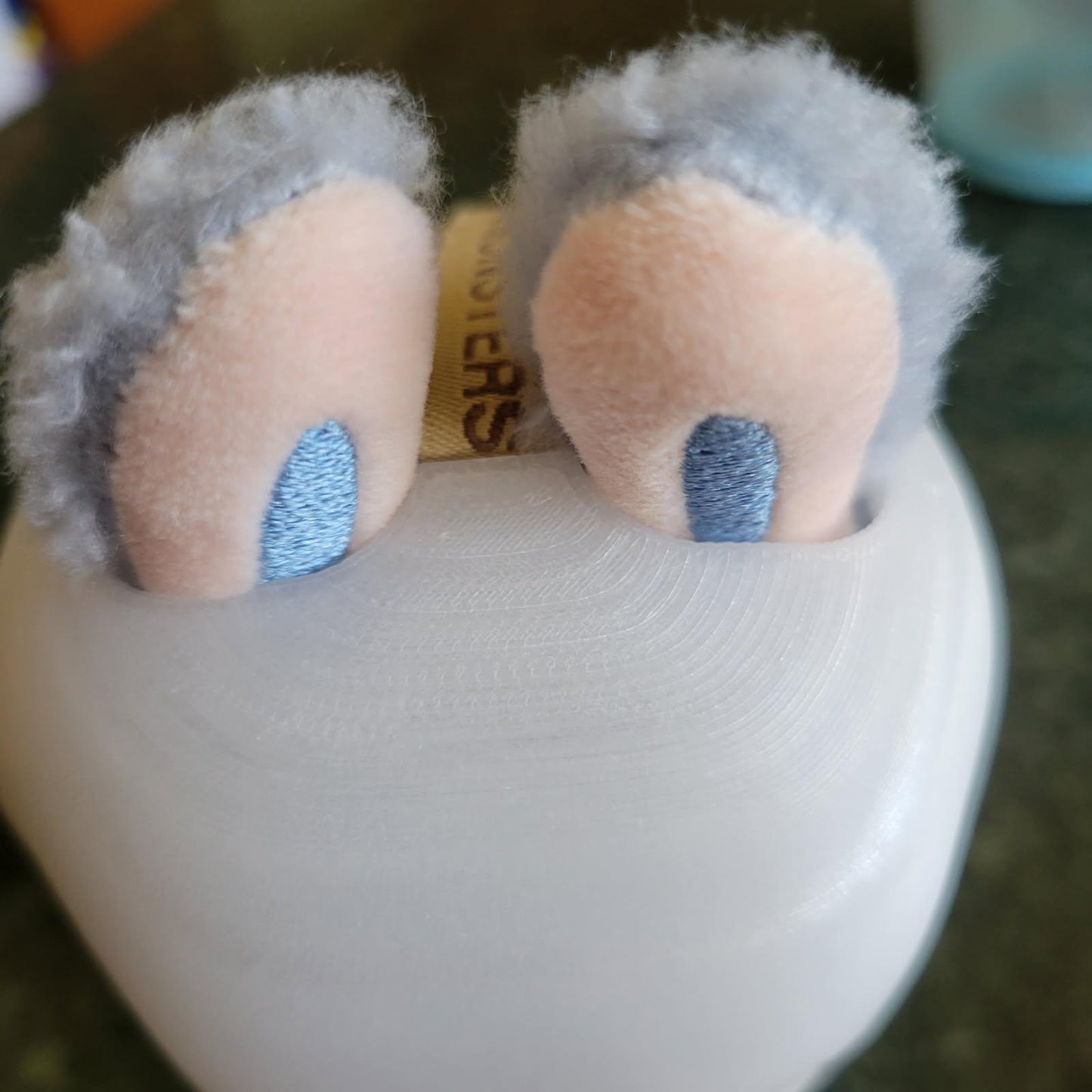 La-BOO-BOO: Glow-in-the-Dark: Bluish Glow: Ghost Costume for Labubu – -Halloween Spirit Mini Cloak Accessory