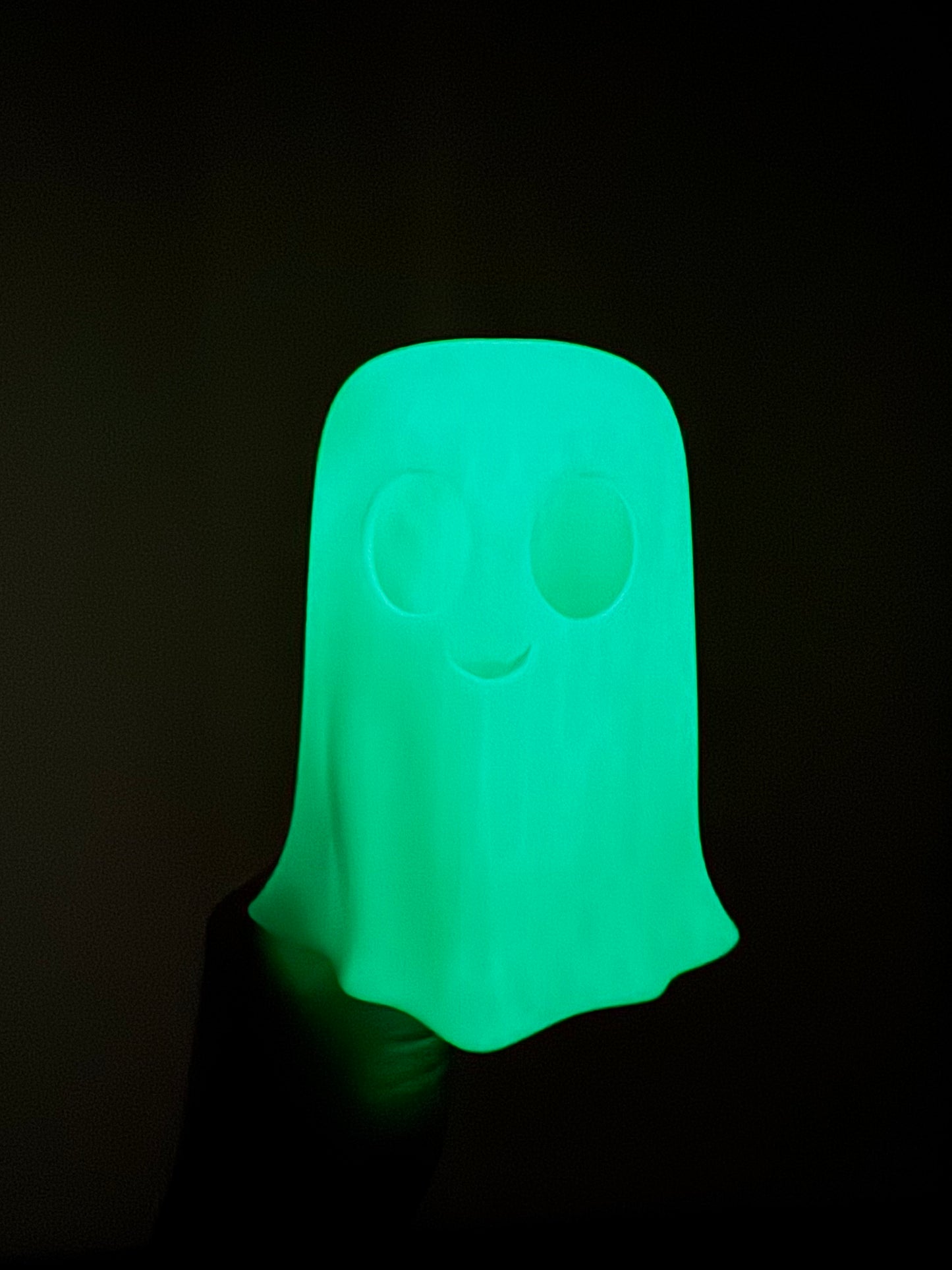 La-BOO-BOO: Glow-in-the-Dark: Green Glow: Ghost Costume for Labubu – -Halloween Spirit Mini Cloak Accessory