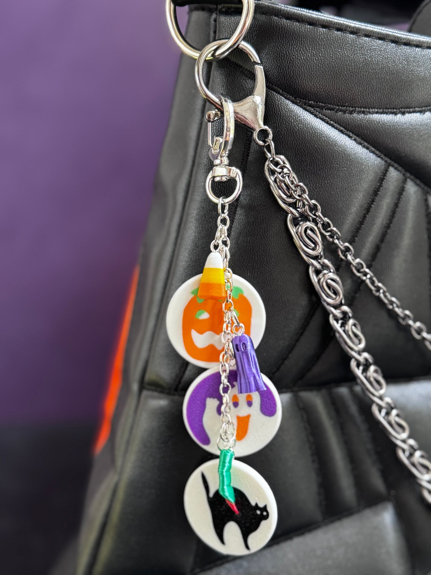 Cozy Cookie Trio Keychain