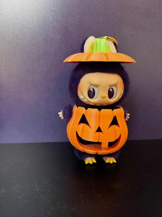 Labubu’s Cozy Jack-o-lantern Costume