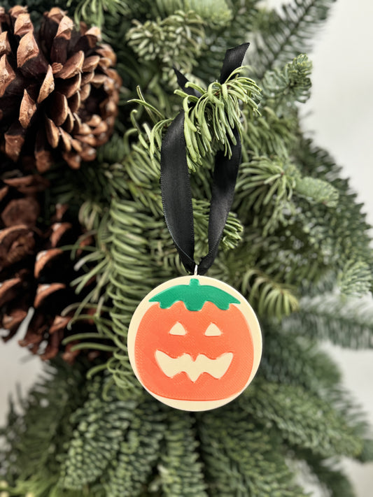 Cozy Cookie Ornament - Pumpkin
