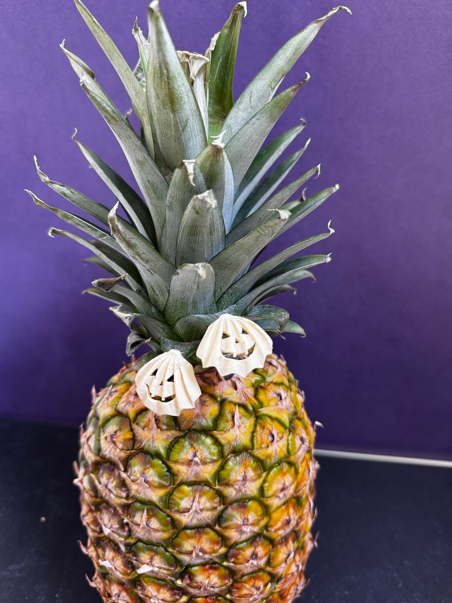 Sea Shell Jack-o-lantern Earrings