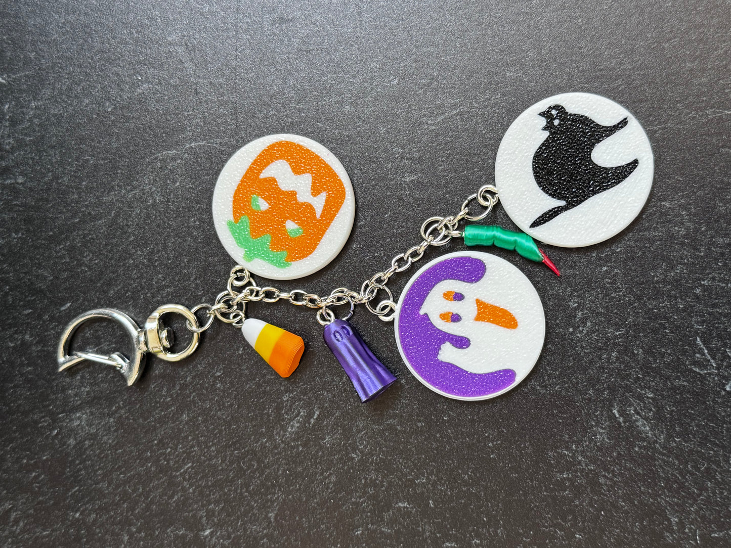 Cozy Cookie Trio Keychain