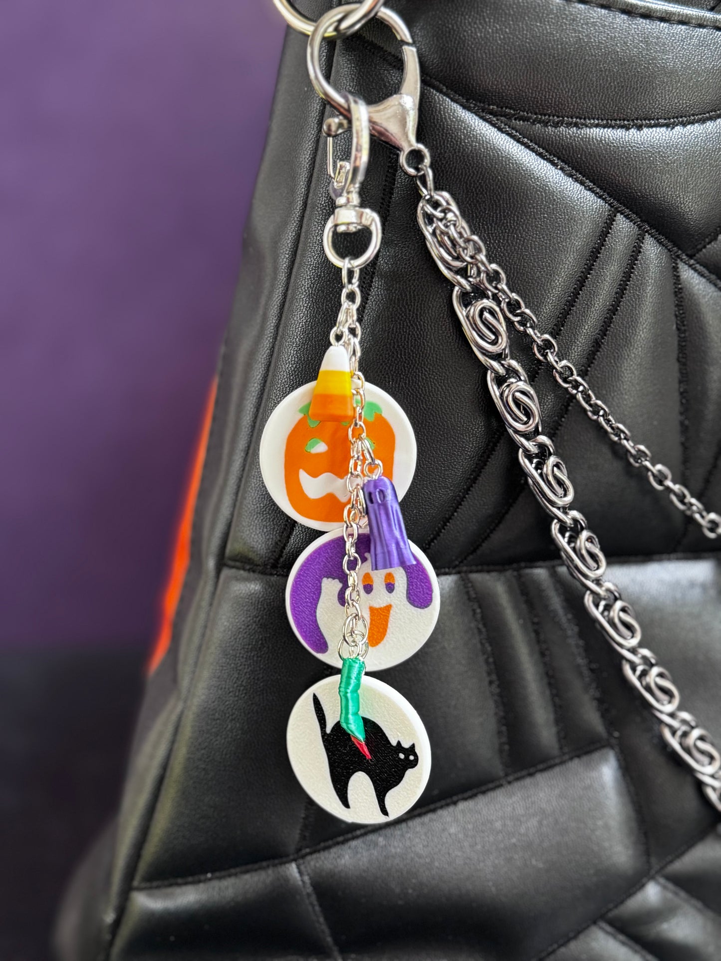 Cozy Cookie Trio Keychain