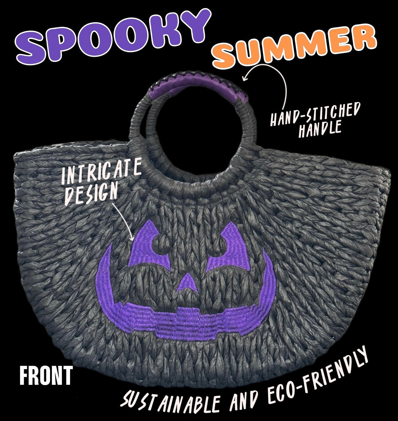 Black Magic Summerween Bag - Purple/Black