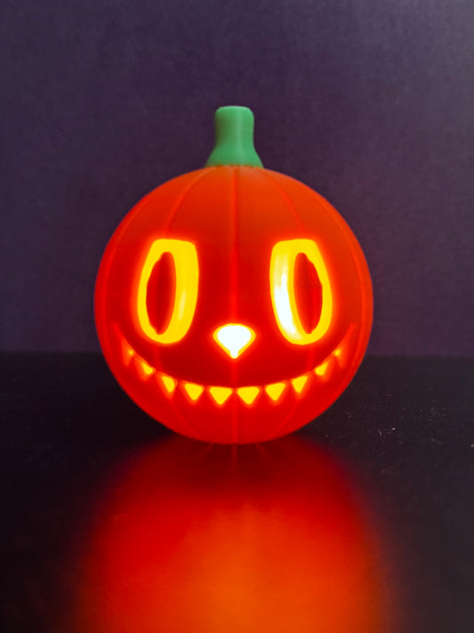 Trickster Labubu Jack-o-lantern - Light up