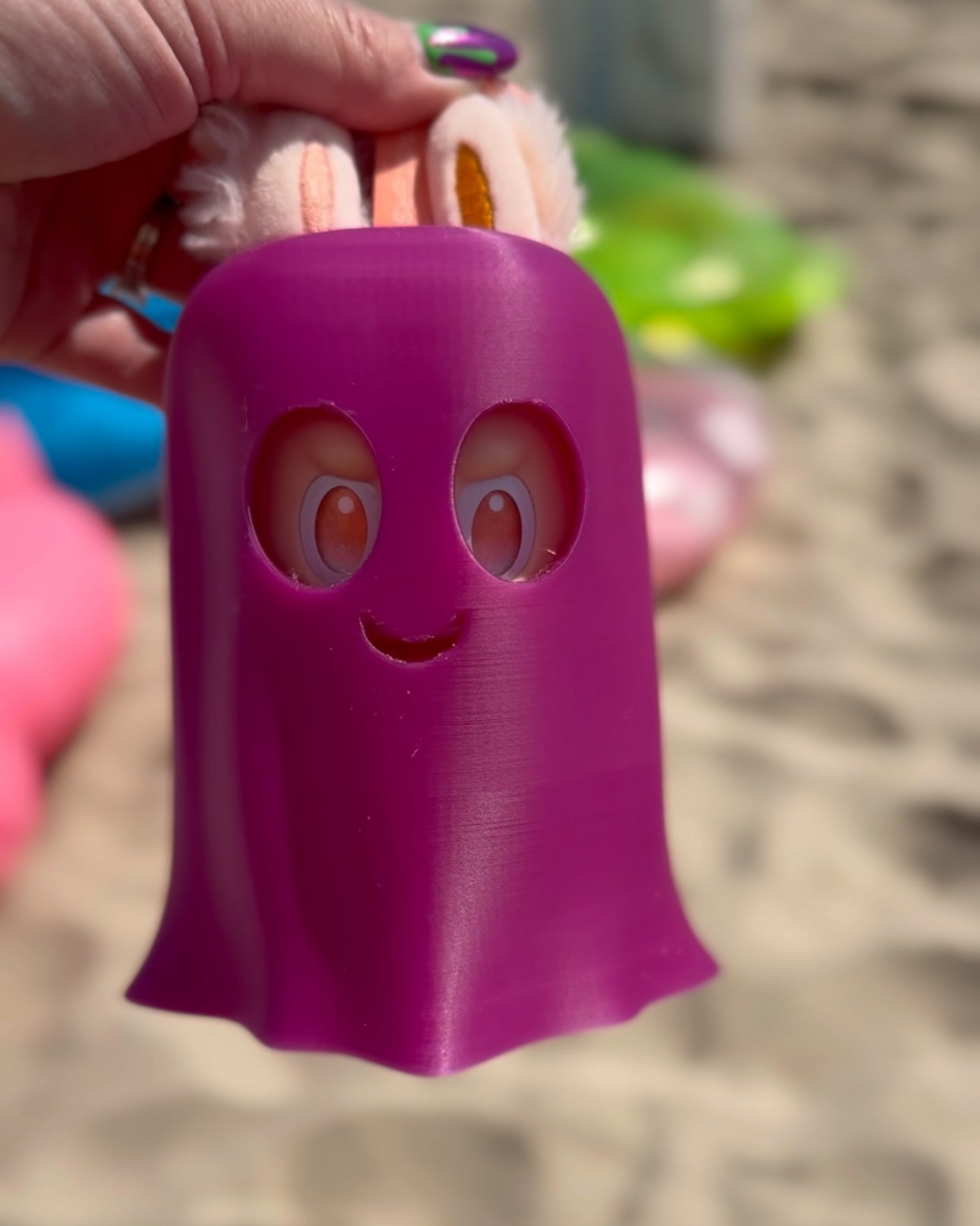 La-BOO-BOO: Ghost Costume for Labubu- Color Changing – Halloween Spirit Accessory