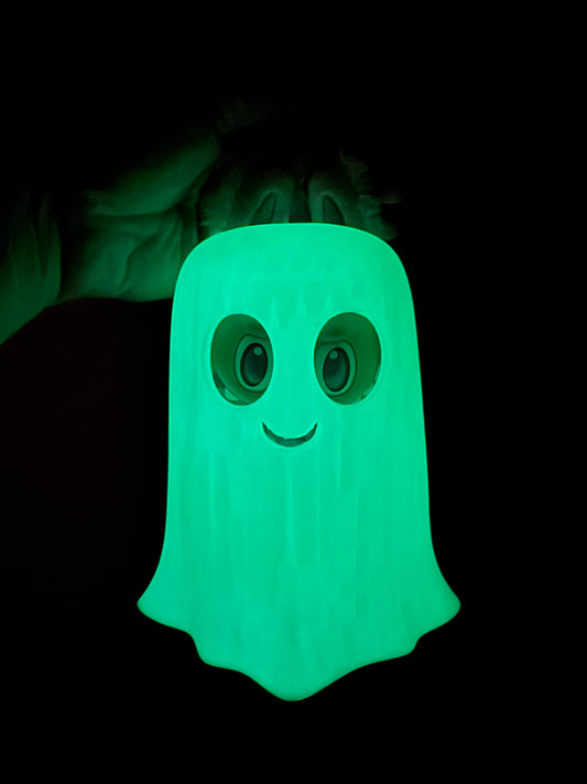 La-BOO-BOO: Glow-in-the-Dark: Green Glow: Ghost Costume for Labubu – -Halloween Spirit Mini Cloak Accessory