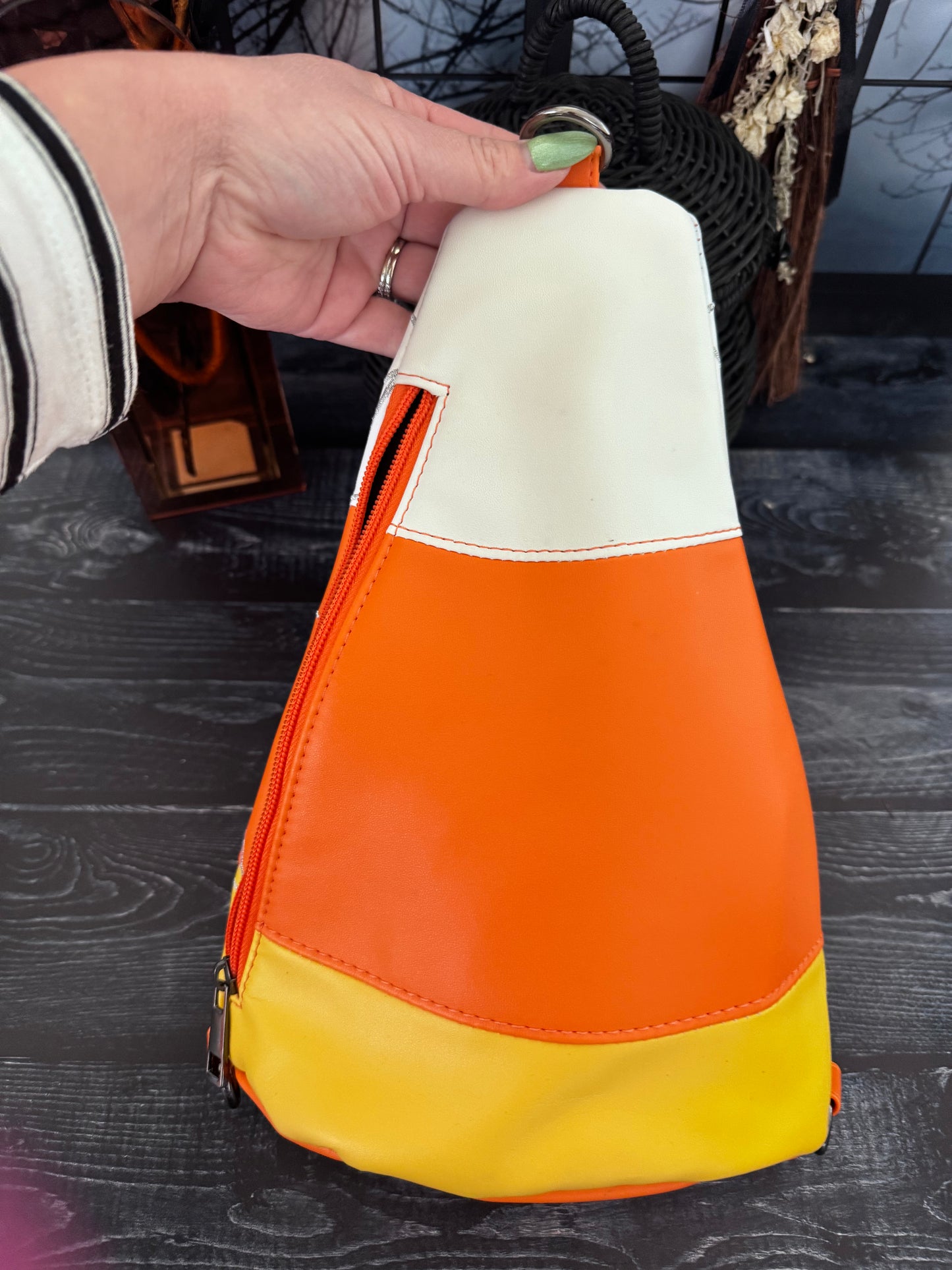 Slight Flaw: Spooky Sweet Candy Corn Bag
