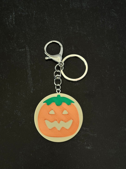 Cozy Cookie Keychain - Pumpkin
