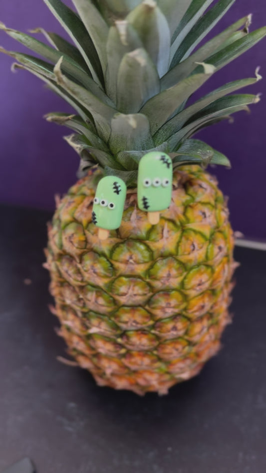 Monster Popsicle Earrings